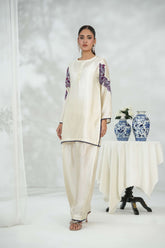 pristine ivory silk